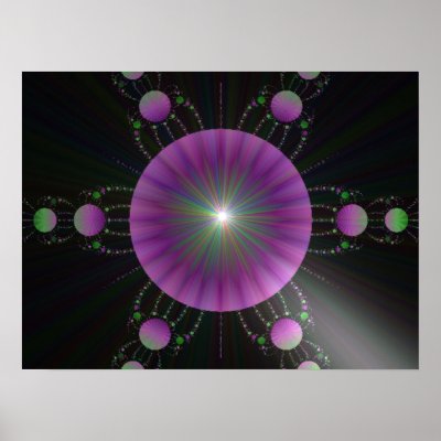 Alien Space Ship Poster by Rb_barnes2