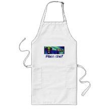 Alien Spaceship Aprons