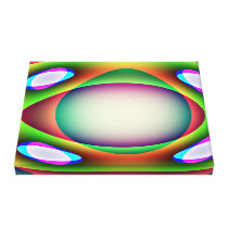 Alien Spaceship Canvas Print