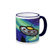 Alien Spaceship Mug 1