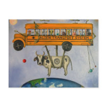 Alien Transport System Post Card