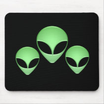 Alien Trio Mouse Pad