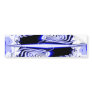 Alien Tropics - Fractal Art Design. Blue and White Bumper Sticker