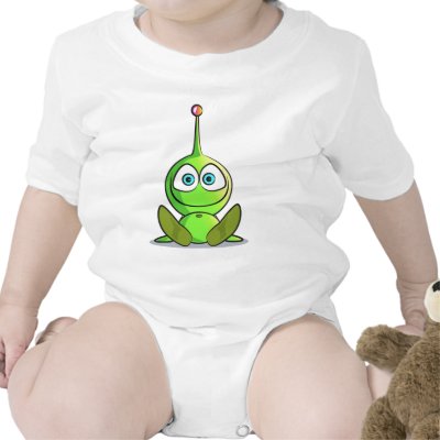 Alien T Shirt by mtyrgalo