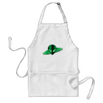 Alien UFO Apron