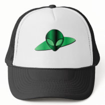 Alien UFO Baseball Hat