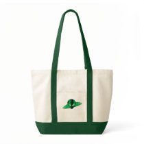 Alien UFO Canvas Tote Bag
