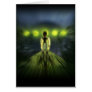 Alien Visitor Greeting Card