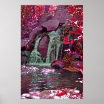 alien waterfall poster