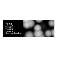 Alien Wedding Lanterns Business Cards