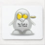 Alien with UFO Tux Mousepad