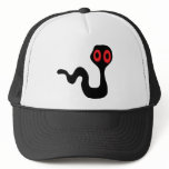 alien worm mesh hats