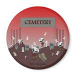 Alien Zombies Magnet