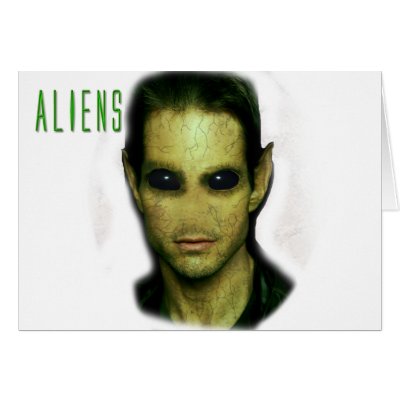Aliens Cards by zmandesigns