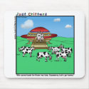 Aliens Cows mousepads