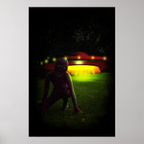 Aliens Have Landed Print