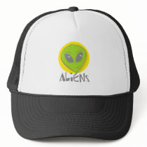 Aliens Head Mesh Hat