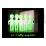 aLiEnS In My Living Room! cards