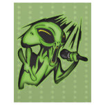 Aliens Invade The Karaoke Bar Flyer