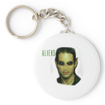 Aliens Key Chain by zmandesigns