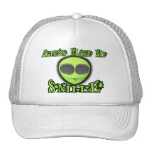 Aliens Make Me Smile Hat