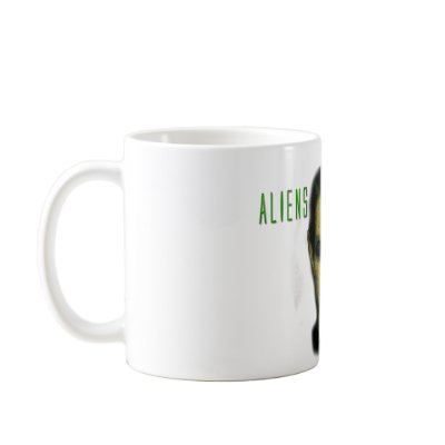 Aliens Coffee Mug by zmandesigns