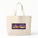 Aliens On Vacation Canvas Bags
