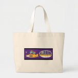 Aliens On Vacation Canvas Bags
