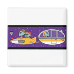 Aliens On Vacation Magnet