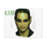 Aliens postcards