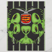 Aliens Probing Your Body Personalised Flyer
