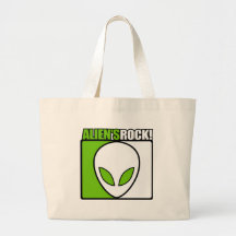 Aliens Rock! Canvas Bags