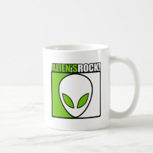 Aliens Rock! Coffee Mugs