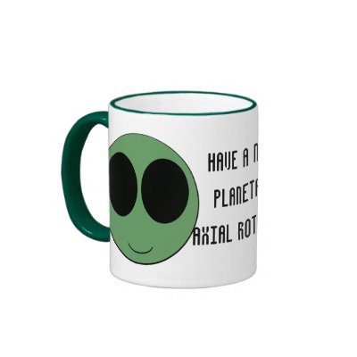 aliensmiley mug by hummingLoft