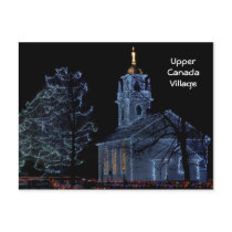 Alight at Night - Upper Canada Village Post Card