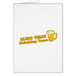 Aliso Viejo Drinking Team tee shirts Greeting Cards