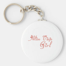 Aliso Viejo Girl tee shirts Keychain