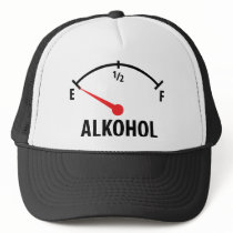 Alkohol Tankanzeige Trucker Hat