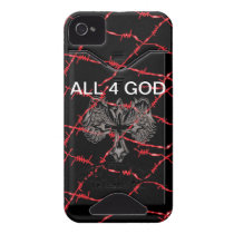 ALL 4 GOD ID IPHONE 4 CASE