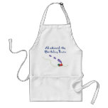 All Aboard the Birthday Train Apron