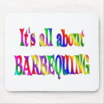All About Barbequing Mousepads