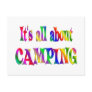 All About Camping Post Cards