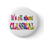 All About Classical Pinback Buttons