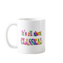 All About Classical mugs