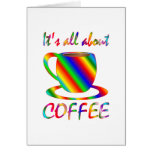 All About Coffee Greeting Cards