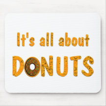 All About Doughnuts Mouse Mat