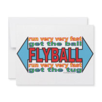All about Flyball Personalized Invite