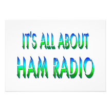 All About Ham Radio Custom Invite