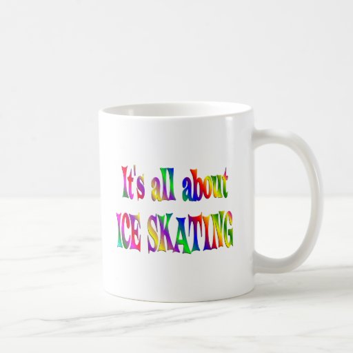 All About Ice Skating Coffee Mugs