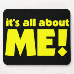 'All About ME!' Mousepad, Yellow